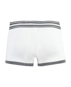Dolce & Gabbana Logoed Elastic Band Cotton Trunks -Stylish Men-Dolce & Gabbana 90972fba27a79a378c6204212bb7f85a