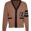 Dolce & Gabbana Wool Cardigan With Logo