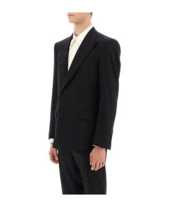 Dolce & Gabbana Sicilia Single-breasted Monogram Jacket -Stylish Men-Dolce & Gabbana 92201a6389d460adb14c831a39859961