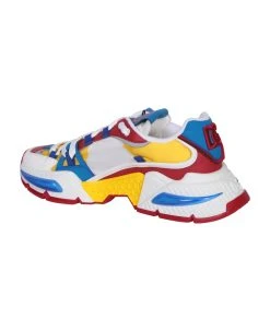 Dolce & Gabbana Airmaster Multicolor Sneakers -Stylish Men-Dolce & Gabbana 9342b84f104ca6c2d8b7386fb789ba09