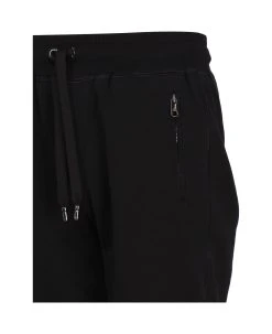 Dolce & Gabbana Jersey Jogging Bermuda With Logo Plaque -Stylish Men-Dolce & Gabbana 937f62e7ab891989421b34850029794f