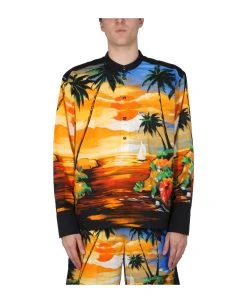 Dolce & Gabbana Hawaii Print Shirt