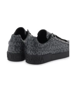 Dolce & Gabbana Portofino Jacquard Sneakers -Stylish Men-Dolce & Gabbana 96c120f1dacd31fca96a832e08ae7198