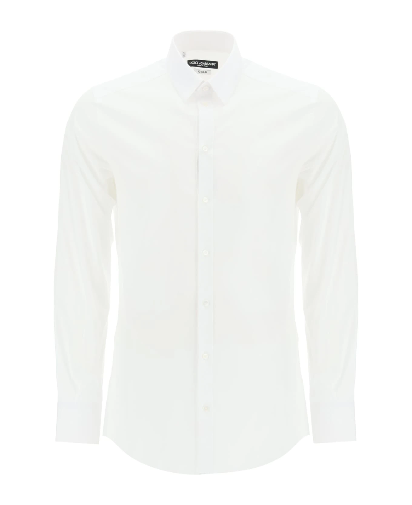 Dolce & Gabbana Gold Fit Poplin Shirt 1 Dolce & Gabbana Gold Fit Poplin Shirt