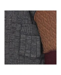 Dolce & Gabbana Wool Patchwork Cardigan -Stylish Men-Dolce & Gabbana 96e6d3de809818f2f2d882ae0650a394