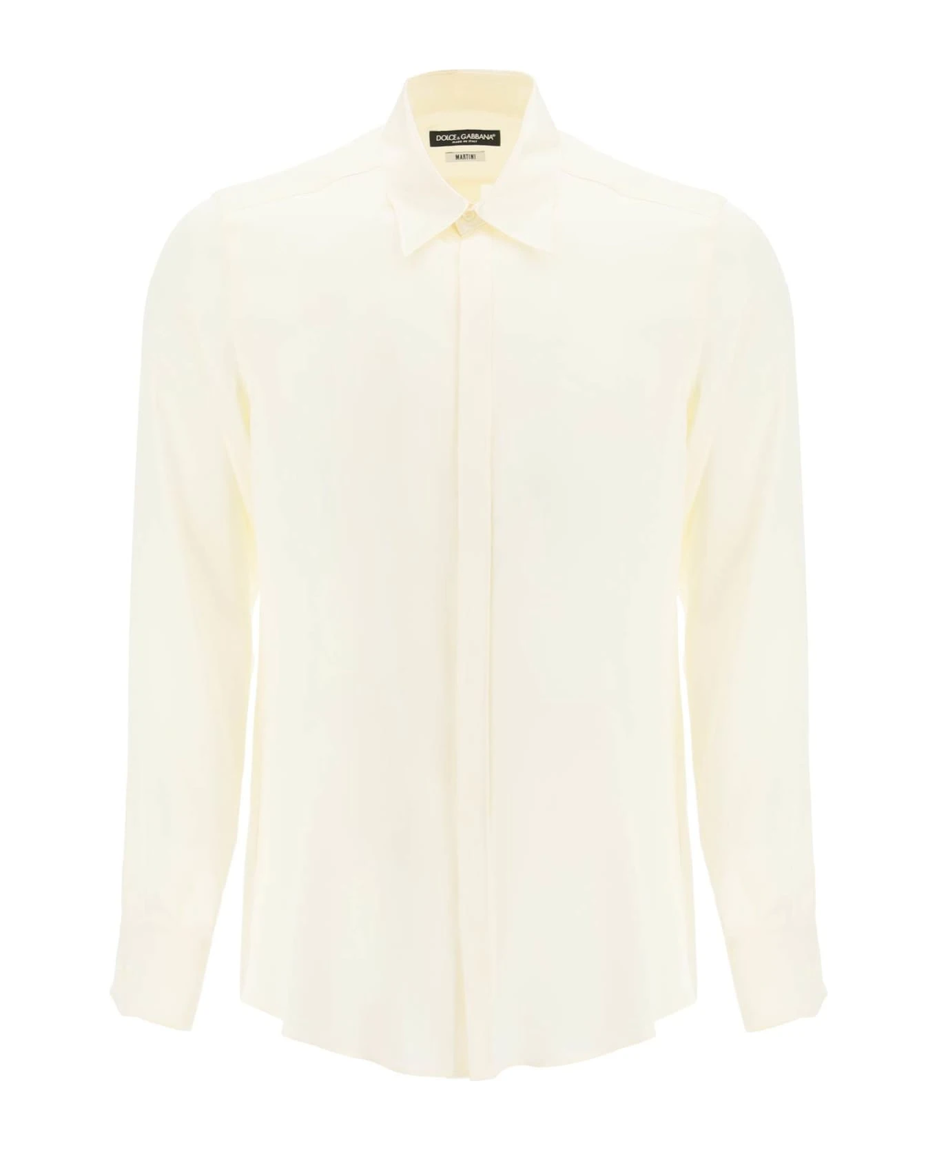 Dolce & Gabbana Satin 'martini' Shirt 1 Dolce & Gabbana Satin 'martini' Shirt