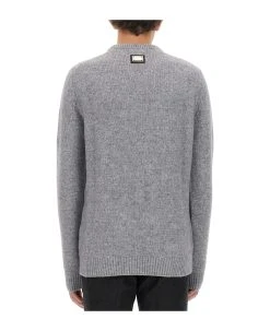 Dolce & Gabbana Jersey With Logo Plaque -Stylish Men-Dolce & Gabbana 97d22259c7cea8c322ad98aed7b7bd9e