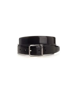 Dolce & Gabbana Glossy Black Belt