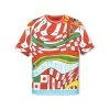 Dolce & Gabbana Carretto-print Crewneck T-shirt