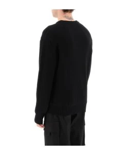 Dolce & Gabbana Crewneck Pullover With Jacquard Logo 6 Dolce & Gabbana Crewneck Pullover With Jacquard Logo -Stylish Men-Dolce & Gabbana a0762c1ecd1ed0cea21719c8d73c3613