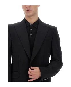 Dolce & Gabbana Single-breasted Jacket -Stylish Men-Dolce & Gabbana a0da059f6504f768f4cb58f91aee0663