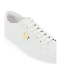 Dolce & Gabbana Leather 'saint Tropez' Sneakers -Stylish Men-Dolce & Gabbana a1b2bd117247db418807a4a511f41b18
