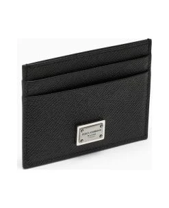Dolce & Gabbana Logoed Cardholder Black