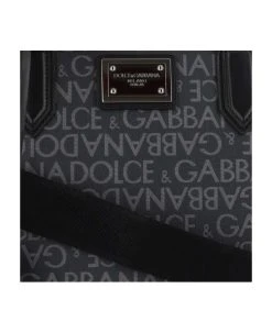 Dolce & Gabbana Coated Jacquard Briefcase -Stylish Men-Dolce & Gabbana a280478581badf7699b56630851d5563
