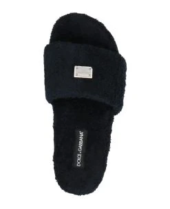 Dolce & Gabbana 'new Saint Barth' Slides -Stylish Men-Dolce & Gabbana a7611d33f68fb9b4ab83f29ae54191da