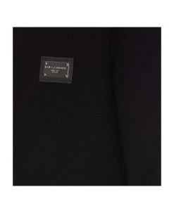 Dolce & Gabbana Plaque Logo Cardigan -Stylish Men-Dolce & Gabbana a78353441bbe7cf49ee1fd6bffdecf3a