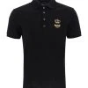 Dolce & Gabbana Piqué Polo Shirt With Lurex Embroidery