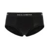Dolce & Gabbana Black Cotton Brief