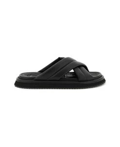 Dolce & Gabbana Faux Leather Slides