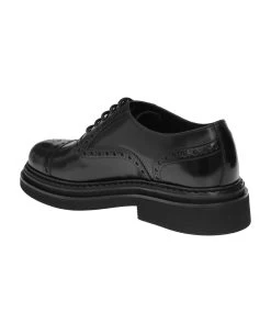 Dolce & Gabbana Oxford Lace Up In Black Leather -Stylish Men-Dolce & Gabbana a90620d82a2a129cd64c8bc94bfd387a