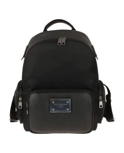 Dolce & Gabbana Logo Plaque Backpack