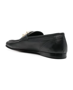 Dolce & Gabbana Leather Logo Loafers -Stylish Men-Dolce & Gabbana ab2d62e8319a9de9d9e645a6046926dc