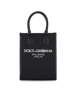 Dolce & Gabbana Logo Small Shoulder Bag -Stylish Men-Dolce & Gabbana ac0e7e114d1541d85e0b8849670ace5e