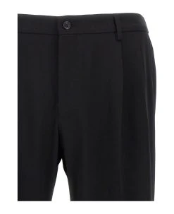 Dolce & Gabbana Pence Wool Pants -Stylish Men-Dolce & Gabbana aed7fa97b9502979e15bec2a3b4ef5ef