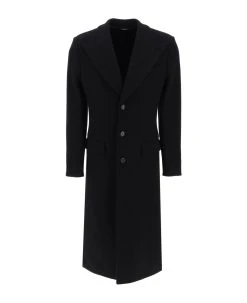 Dolce & Gabbana Techno-wool Deconstructed Coat