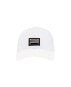 Dolce & Gabbana Logo Plaque Baseball Cap