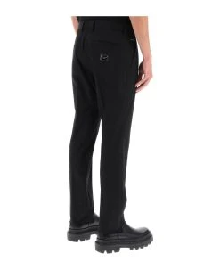 Dolce & Gabbana Cigarette Pants In Cotton -Stylish Men-Dolce & Gabbana b50df72d0a22ee19346225b8dae12fa7