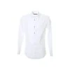 Dolce & Gabbana White Cotton Tuxedo Shirt