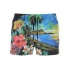 Dolce & Gabbana Hawaiian Print Swim Trunks