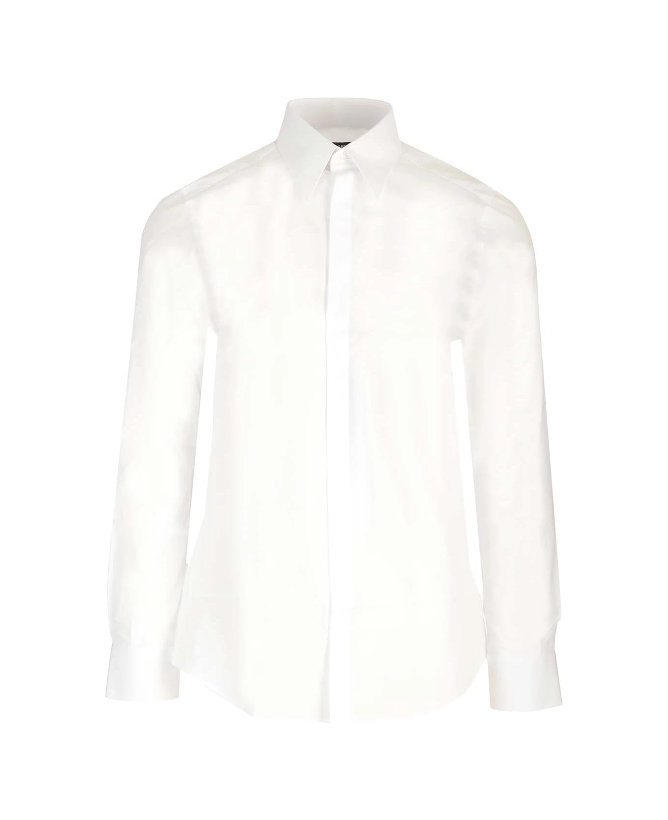 Dolce & Gabbana White Tailored Shirt 1 Dolce & Gabbana White Tailored Shirt