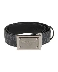 Dolce & Gabbana Logo Plaque Buckle Belt -Stylish Men-Dolce & Gabbana bb2f6472fdbc269a2cd3ac9bbae4a90b