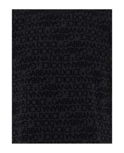 Dolce & Gabbana Cotton T-shirt With All-over Flocked Logo -Stylish Men-Dolce & Gabbana bc3571caed9eb7aa0169c85c537fbb84