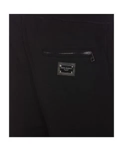 Dolce & Gabbana Logo Plaque Jogging Bermuda -Stylish Men-Dolce & Gabbana be73d1e9ddd74a7e5d95b7733a5d2454