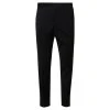 Dolce & Gabbana Black Slim Pants With Contrasting Logo Band In Stretch Wool Man