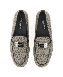Dolce & Gabbana Jacquard Slipper -Stylish Men-Dolce & Gabbana c2775ce6ca12957e887aa8abc1cf5a77