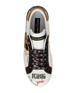 Dolce & Gabbana Portofino Spoiler Sneaker -Stylish Men-Dolce & Gabbana c3e23d154b8eef8e4e7616ace60ecfce