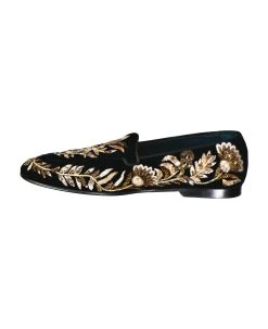 Dolce & Gabbana Crystal Embelished Loafers -Stylish Men-Dolce & Gabbana c4f5a515c55ce7611001bb5cf1cce54b
