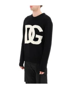 Dolce & Gabbana Crewneck Pullover With Jacquard Logo 7 Dolce & Gabbana Crewneck Pullover With Jacquard Logo -Stylish Men-Dolce & Gabbana c56f50fbc076d272b9c4f7f9ff70ede4