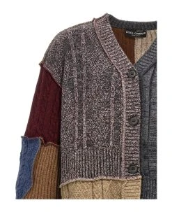 Dolce & Gabbana Patchwork Cardigan -Stylish Men-Dolce & Gabbana c5f01257b42fc379c30335bfae8faaa7