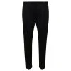 Dolce & Gabbana Black Slim Pants With Elastic Waistband In Wool Woman
