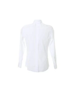 Dolce & Gabbana White Cotton Tuxedo Shirt -Stylish Men-Dolce & Gabbana c9e22df65e2ee751e2645cb566db7bd0