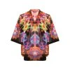 Dolce & Gabbana Man's Multicolor Cotton Shirt With Luminarie Print