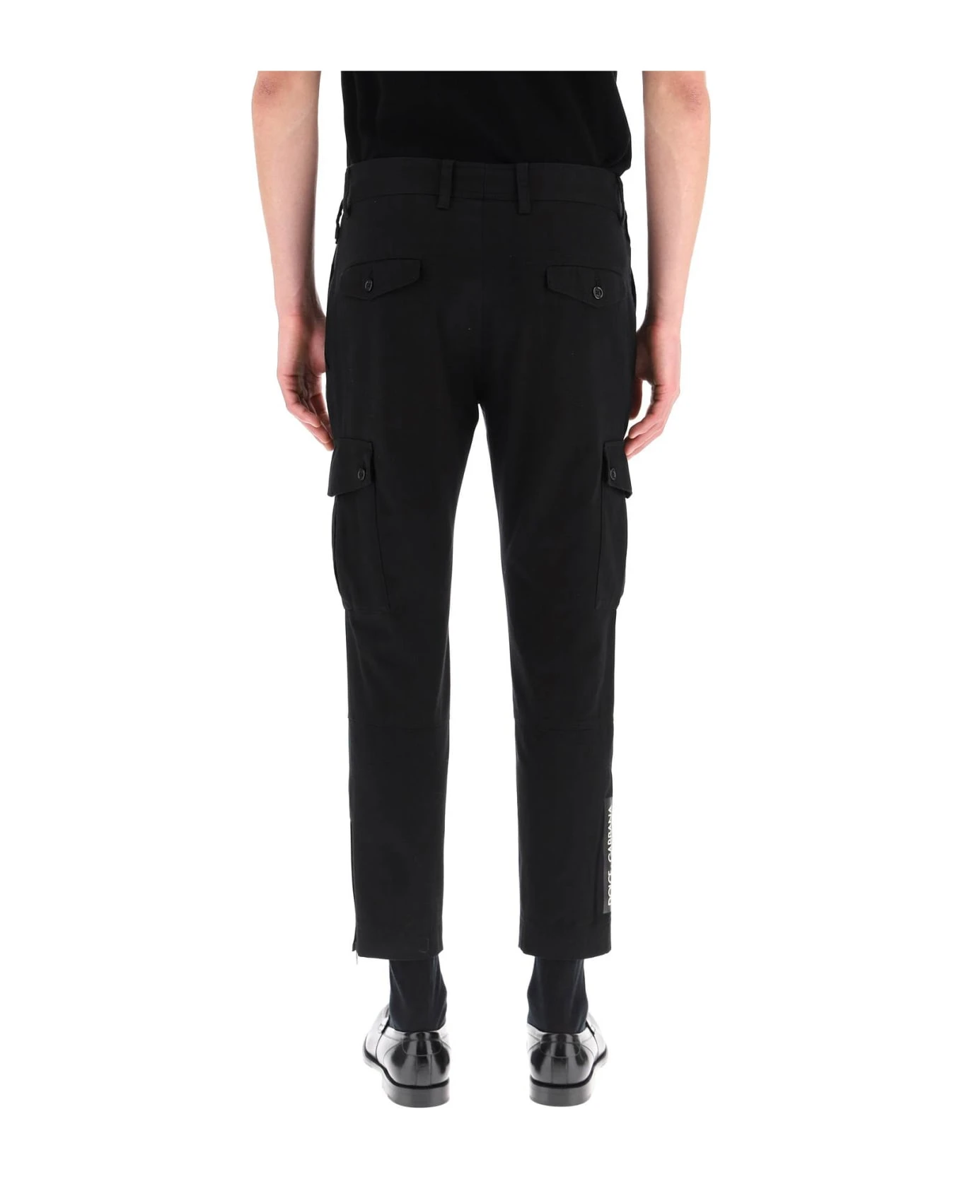 Dolce & Gabbana Cargo Trousers In Stretch Cotton 3 Dolce & Gabbana Cargo Trousers In Stretch Cotton - Image 3