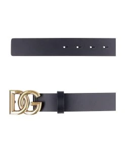 Dolce & Gabbana Dg Buckle Leather Belt -Stylish Men-Dolce & Gabbana cbca5b2b351635584aa1f55dc5b9842d