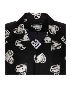 Dolce & Gabbana Dg Cuori Print Hawaii Shirt -Stylish Men-Dolce & Gabbana cbd33aac0362e1c61af4e4ed1b132c75
