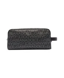 Dolce & Gabbana All Over Logo Necessaire -Stylish Men-Dolce & Gabbana ccabfb90f7ccde26443b99f9c3ff0746